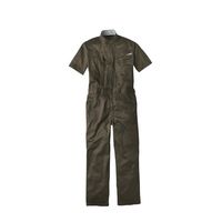 丸鬼商店 半袖ツナギ カーキグリーン 4L S-11-36-4L 1枚（直送品）