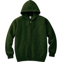 トムス キッズジップアップパーカー アーミーグリーン 110 00217-MLZ-037-110 1枚（直送品）