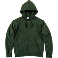 トムス Wフードジップパーカー アーミーグリーン 3XL 00189-NNZ-037-3XL 1枚（直送品）