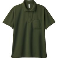 美品　BRIEFING グリーン ポロシャツ MEN'S MINI LOGO POLO （リラックスフィット）（メンズミニロゴ