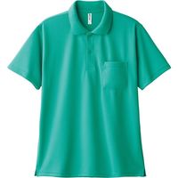 トムス ドライポロシャツ(ポケット付) ミントブルー 4L 00330-AVP-096-4L 1セット(2枚)（直送品）