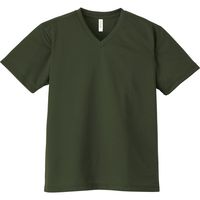 トムス ドライVネックTシャツ アーミーグリーン M 00337-AVT-037-M 1セット(2枚)（直送品）