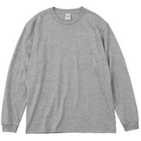 トムス ヘビーウェイトLSTシャツ 杢グレー XS 00110-CLL-003-XS 1セット(2枚)（直送品）