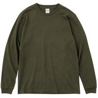 トムス ヘビーウェイトLSTシャツ アーミーグリーン 3XL 00110-CLL-037-3XL 1セット(2枚)（直送品）
