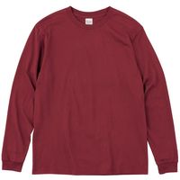 トムス ヘビーウェイトLSTシャツ バーガンディ 2XL 00110-CLL-112-2XL 1セット(2枚)（直送品）