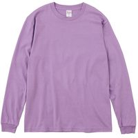 トムス ヘビーウェイトLSTシャツ ライトパープル 3XL 00110-CLL-188-3XL 1セット(2枚)（直送品）