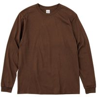 トムス ヘビーウェイトLSTシャツ ダークブラウン L 00110-CLL-453-L 1セット(2枚)（直送品）