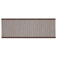 タカショー エバーアートフェンス縦細格子2006ダークパイン 00003068 1枚（直送品）