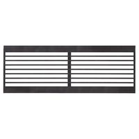 タカショー エバーアートフェンス横板格子2006京町家かきちゃ(柿茶) 00003433 1枚（直送品）