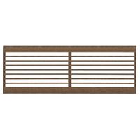タカショー エバーアートフェンス横板格子2010ブラウンエボニー 00003570 1枚（直送品）