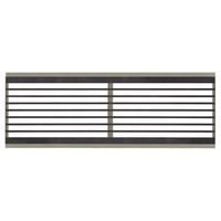 タカショー エバーアートフェンスeー横板格子2006京町家かきちゃ(柿茶) 00008643 1枚（直送品）