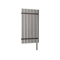 タカショー 千本格子足付ユニット H2400 すき間53 追加型 (左) ナチュラルパイン 00247813 1枚（直送品）