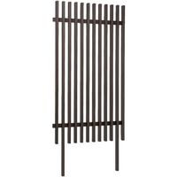 タカショー 千本格子足付ユニット H2000 すき間53 基本型 ナチュラルパイン 12965212 1枚（直送品）