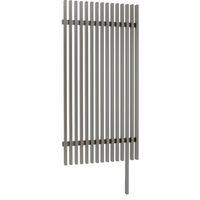 タカショー 千本格子足付ユニット H1800 すき間30 追加型 (左) ブラックエボニー 76697000 1枚（直送品）