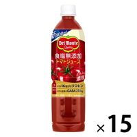 デルモンテ 食塩無添加 トマトジュース 800ml 1箱（15本入）