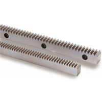 小原歯車工業 ラック 調質歯研ラック KRGF (両端面加工) KRGF2.5ー500 1セット(2P)（直送品）