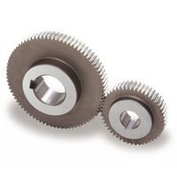 小原歯車工業 平歯車 歯研平歯車 MSGA・MSGB MSGB2ー25 1セット(2P)（直送品）