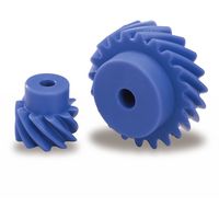 小原歯車工業 ねじ歯車(スパイラルギヤ) プラスチックねじ歯車 PN PN2.5ー13R 1セット(2P)（直送品）