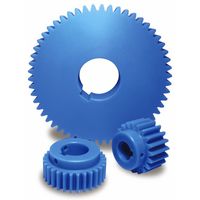 小原歯車工業 平歯車 プラスチック平歯車 PS・PSA [Jシリーズ] PSA2.5ー50J20 1セット(2P)（直送品）