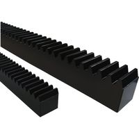 小原歯車工業 ラック スクエアラック SRAF (両端面加工) SRAF4ー1000 1セット(2P)（直送品）