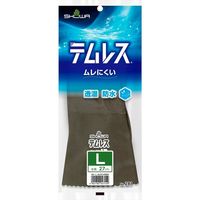 ショーワグローブ テムレスオリーブグリーン 281 L 281-L 1セット(25双)（直送品）