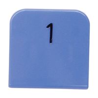 光 親子札 ブルー 1~50 KF969-3A 1箱(50組) 64-4791-99（直送品）