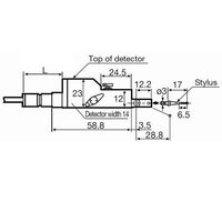 東京精密 RONDCOM用汎用検出器 【EーDTーR272C】 E-DT-R272C 1個（直送品）