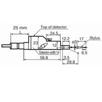 東京精密 RONDCOM用汎用検出器 【EーDTーR32B】 E-DT-R32B 1個（直送品）