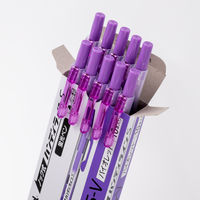 ぺんてる 蛍光ペン ノック式ハンディラインS バイオレット SXNS15-V 1箱（10本入）