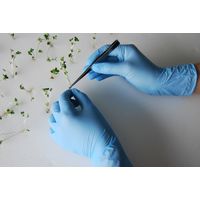 【使いきりニトリル手袋】 ショーワグローブ ニトリスト・タッチ 粉なし No.882 NO882 ブルー SS 1箱（100枚入）