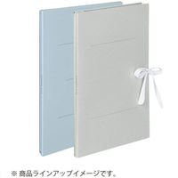 コクヨ　ガバットファイル　背幅伸縮　A4タテ　ひもつき　1-100mmとじ　2穴　青　ブルー　フ-H90B　1セット（30冊）