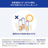 アスクル アルカリ乾電池 単3形 1箱（100本：10本入×10箱）  オリジナル