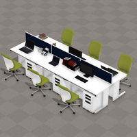 プラス スチールOAデスク フラットライン 平机 引出し付き 天板：ホワイト/脚：ホワイト 幅1000×奥行600×高さ700mm 1台