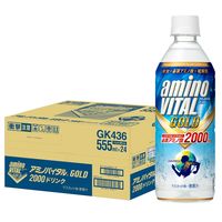 熱中症対策飲料 アミノバイタルGOLD 2000ドリンク 555ml 1セット（48本）スポーツドリンク