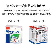 ニチバン 製本テープ（再生紙） ロールタイプ 幅35mm×10m 白 BK-355