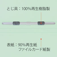 プラス エコノミーフラットファイルA4S BL No.021E 1パック(10冊入)（直送品）