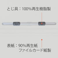 プラス エコノミーフラットファイルA4S GY No.021E 1パック(10冊入)（直送品）