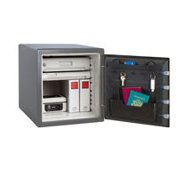 【設置込】セントリー テンキー式耐火・耐水金庫 （1時間耐火） 33.6L ガンメタルグレー 幅415×奥行491×高さ453mm 1台（直送品）