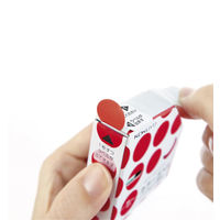 コクヨ カラーラベル（しっかり貼れる丸型） 直径15mm 赤 550片 タ-R70-42R 1セット（5個）