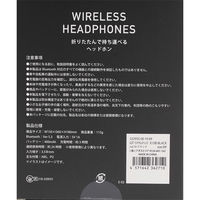 ワイヤレスヘッドホン5B ブラック LAKOLE/ラコレ