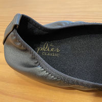 パラデック Les Plier Classic 携帯スリッパ PLLー1 RBK リボンブラック 22.0～23.5cm 1足