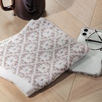 ジャガード速乾抗菌ウォッシュタオル TIME OF SCENTS  グレー studio CLIP