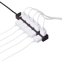 延長コード 電源タップ コンセント 3m 10個口 一括スイッチ 雷ガード マグネット付 黒 ECT-1530BK エレコム 1個（直送品）
