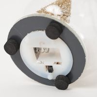 クリスマス　LEDガラスドームオーナメント(S) LAKOLE/ラコレ