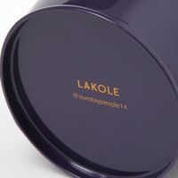 (世界の名作)ミニバケツ 真珠の耳飾り　小物収納 LAKOLE/ラコレ