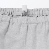 無印良品 メンズ 紳士 脇に縫い目のない フランネル長袖パジャマ 紳士ＸＬ グレー 良品計画