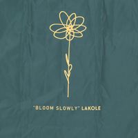 FLOWERポーチ付きエコバッグ グリーン LAKOLE/ラコレ