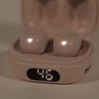 ミニワイヤレスイヤホン カラー ピンク LAKOLE/ラコレ