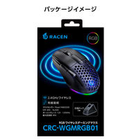 センチュリー RGB ワイヤレスゲーミングマウス CRC-WGMRGB01 1個