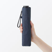 無印良品 晴雨兼用 折りたたみ傘 親骨の長さ６０ｃｍ ネイビー 良品計画